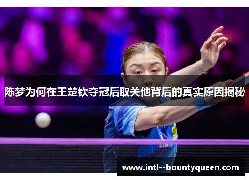 陈梦为何在王楚钦夺冠后取关他背后的真实原因揭秘